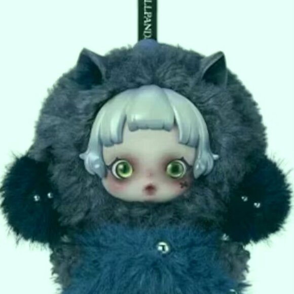 SKULLPANDA You Found Me -CERBERUS - Plush Pendant - POP MART SEALED BOX - Picture 2 of 8